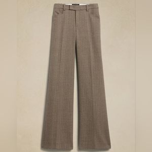 Banana Republic Wide Leg 100% Wool Trousers